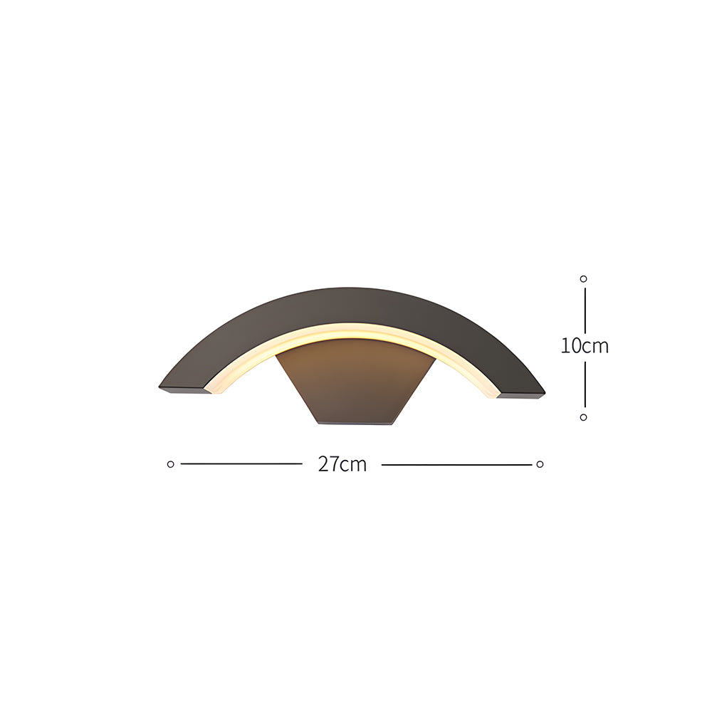 Sleek Modern Outdoor Wall Light β IP65 Waterproof LED Fixture