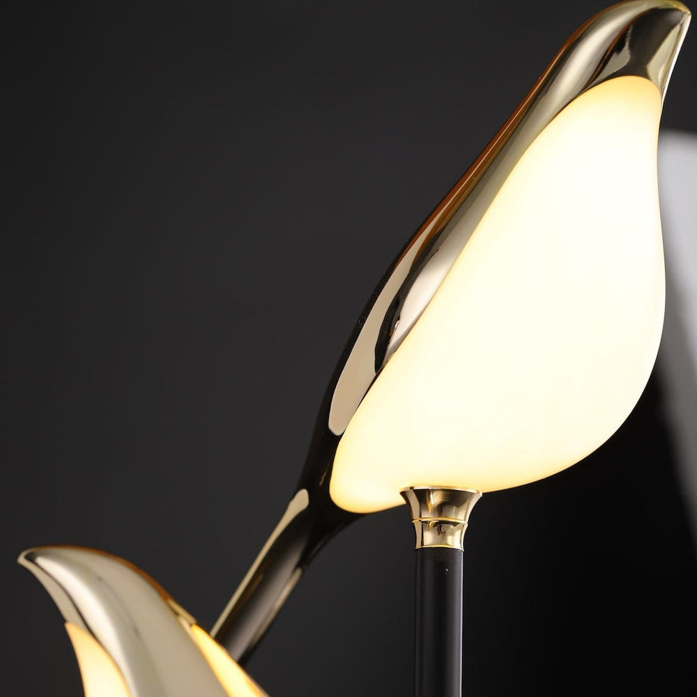 Golden Birdlight Wall Lamp β Modern Nordic LED Sconce with Warm Glow