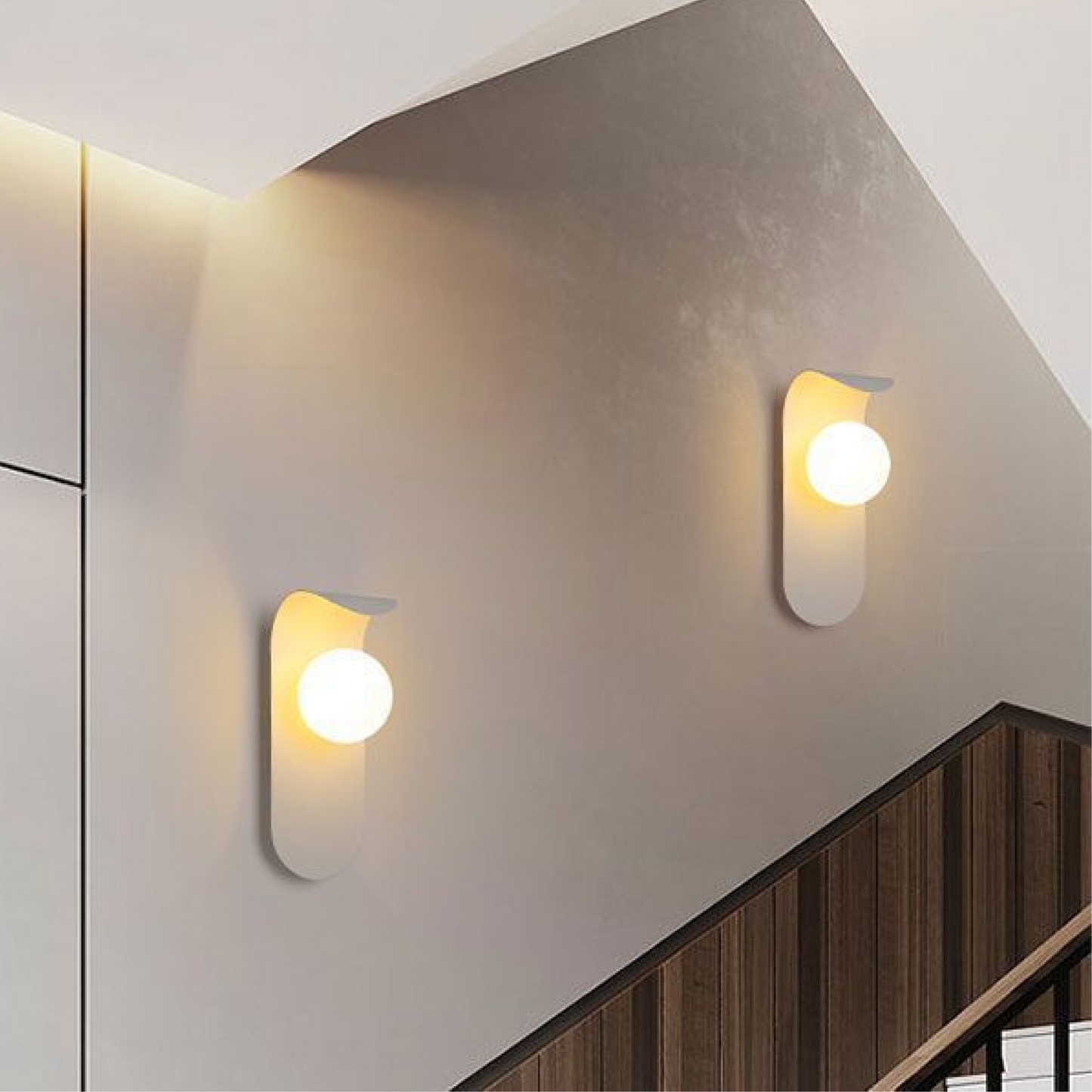 Scandinavian Wall-Mount Light β Modern Nordic Design