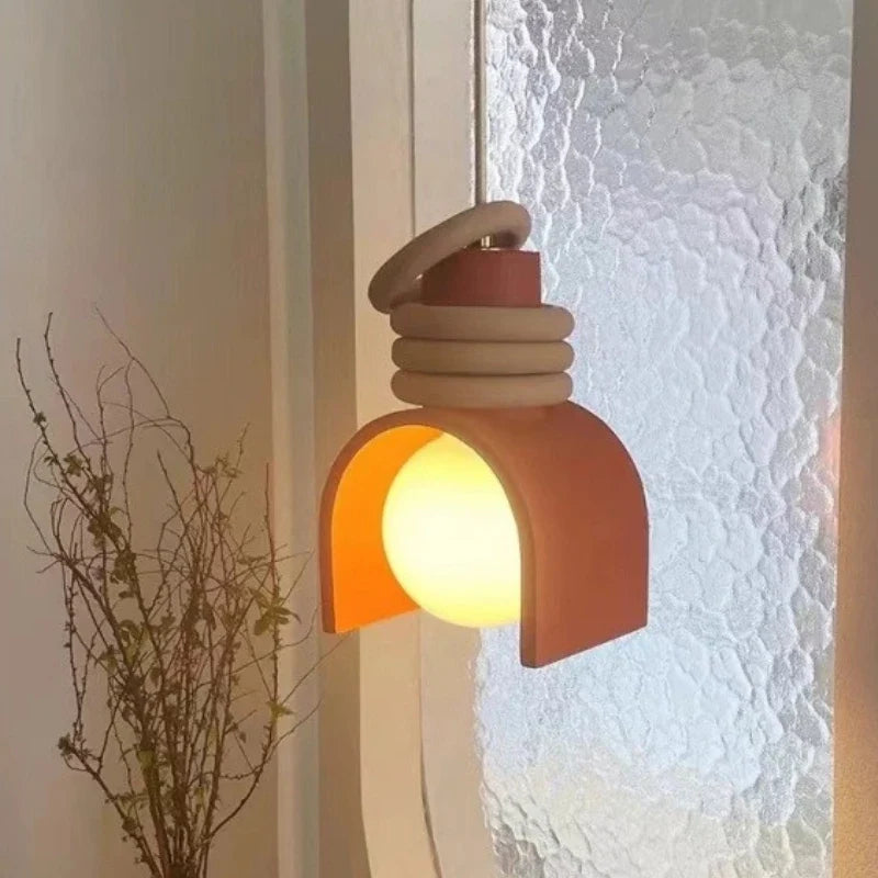 Wabi-Sabi Pendant Light β Exquisite Japanese Minimalist Resin Design