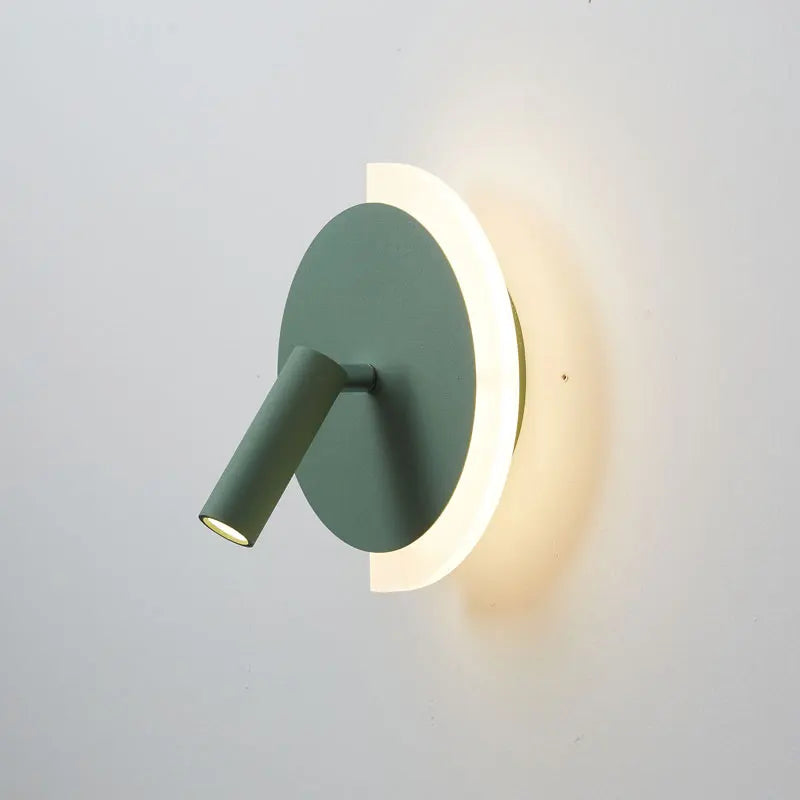LunaSpot Wall Light β Sleek LED Bedside Lamp with Modern Design
