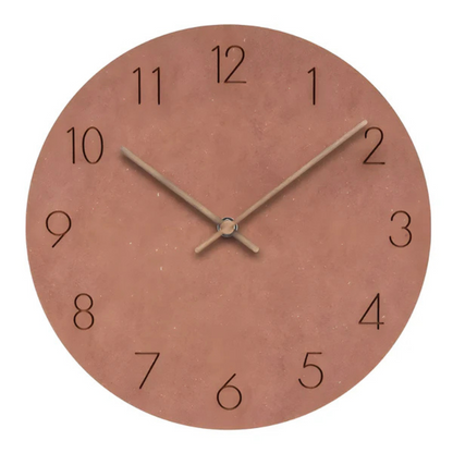 Nork Minimalist Wall Clock — Sleek Contemporary Wood Design