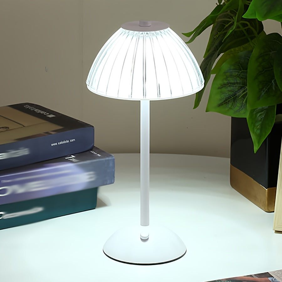 Golden Touch Table Lamp – USB Rechargeable, Touch-Activated Ambient Lighting