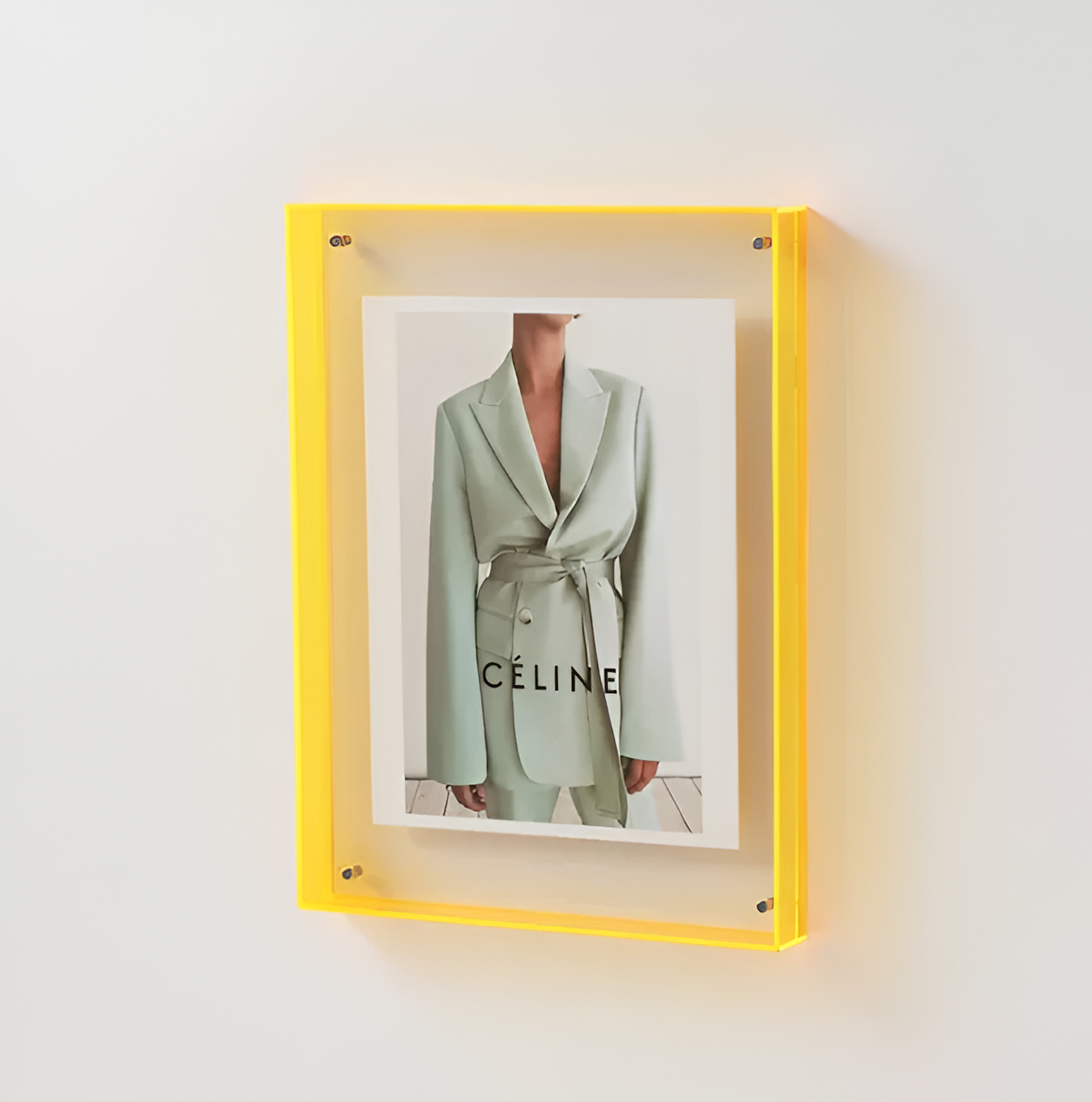 Sleek Acrylic Photo Frame for a Modern Minimalist Display
