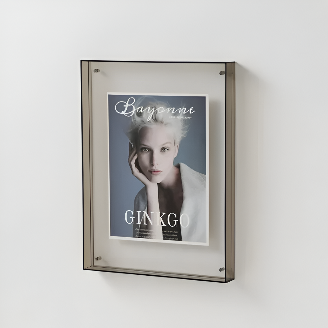 Sleek Acrylic Photo Frame for a Modern Minimalist Display