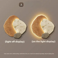 LumoClock - Large Modern Wall Clock with Silent Quartz Movement & Ambient LED Light