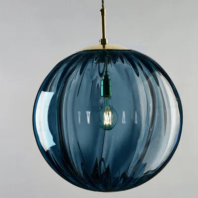 Sleek Glass Ball Pendant Light — Nordic Elegance for Any Space