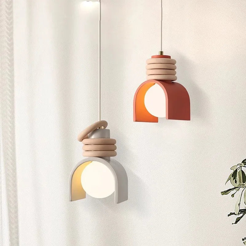 Wabi-Sabi Pendant Light — Exquisite Japanese Minimalist Resin Design