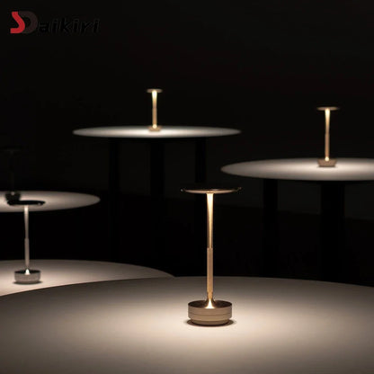 Rechargeable Touch Desk Lamp with Dimmable LED Table Light
