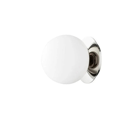 Nordic Globe Glass Wall Light – Modern Minimalist Illumination for Bathroom & Bedroom