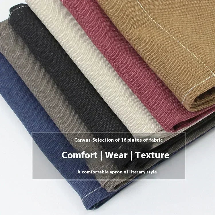 ProWear Canvas Kitchen Apron – Durable Unisex Chef & Workwear