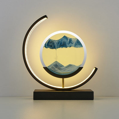 Sandlight Quicksand LED Table Lamp — Ultra-Sleek Desk Light with Ambient Glow