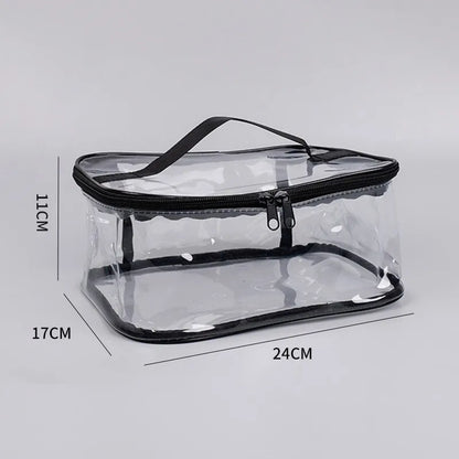 Clear Mesh Toy Storage Bag - Spacious Organizer for Toys, Puzzles & Building Blocks