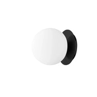 Nordic Globe Glass Wall Light – Modern Minimalist Illumination for Bathroom & Bedroom