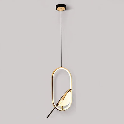 Magpie Pendant Light — Nordic LED Bird Design for Modern Interiors