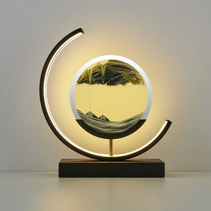 Sandlight Quicksand LED Table Lamp — Ultra-Sleek Desk Light with Ambient Glow