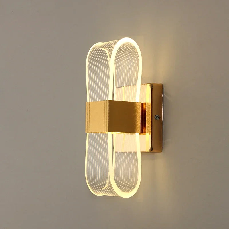 Nordic Luxury LED Wall Lamp - Sleek Modern Aluminium Decorative Light