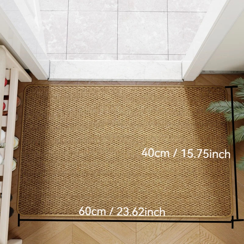 Premium Faux Jute Outdoor Doormat – Durable, Weather-Resistant Entrance Rug