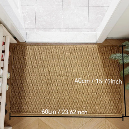 Premium Faux Jute Outdoor Doormat – Durable, Weather-Resistant Entrance Rug