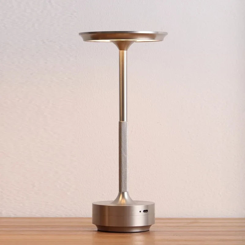 Rechargeable Touch Desk Lamp with Dimmable LED Table Light