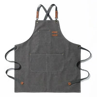 ProWear Canvas Kitchen Apron – Durable Unisex Chef & Workwear