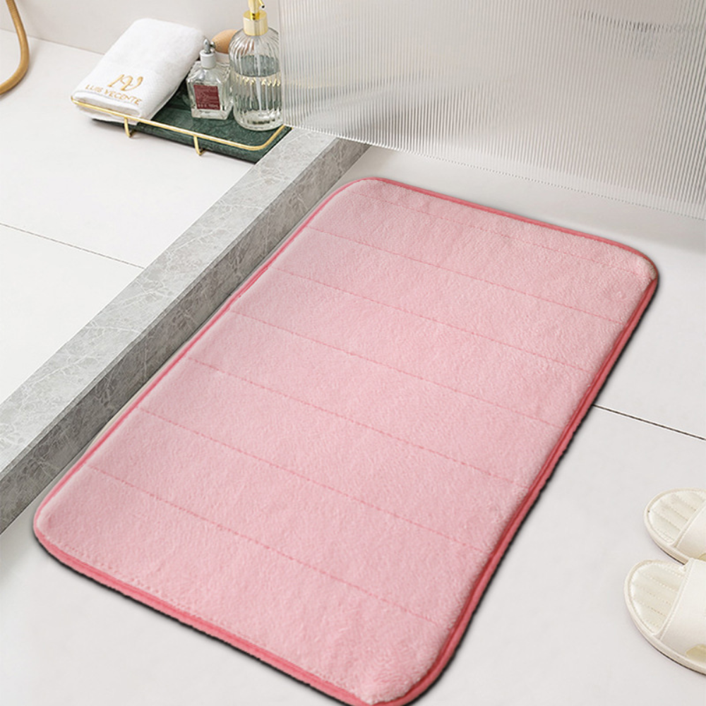 UltraSoft Absorbent Bath Mat with Non-Slip Grip & Quick-Dry Design