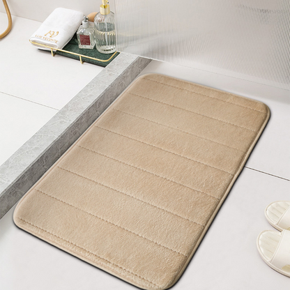 UltraSoft Absorbent Bath Mat with Non-Slip Grip & Quick-Dry Design