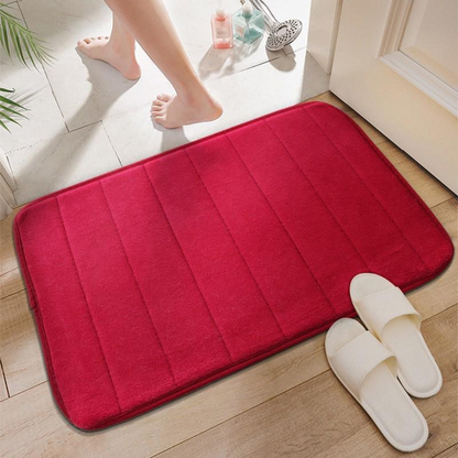 UltraSoft Absorbent Bath Mat with Non-Slip Grip & Quick-Dry Design