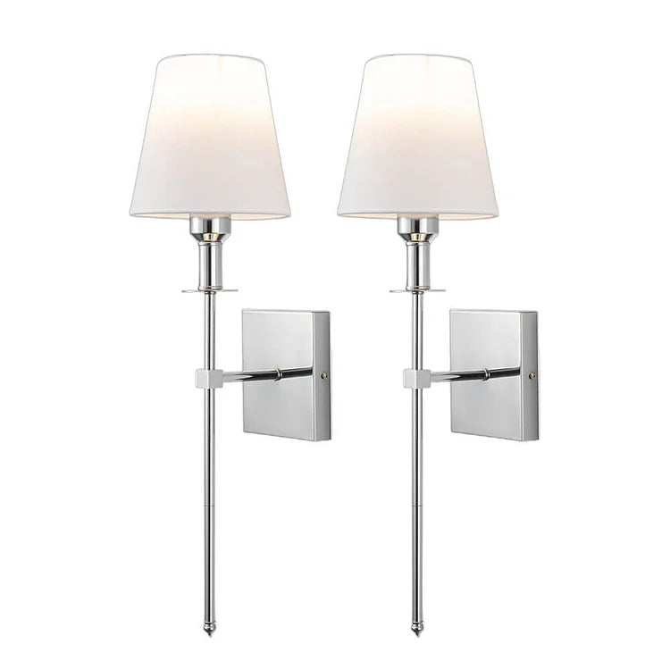 2-Pack Rechargeable Wireless Wall Lights