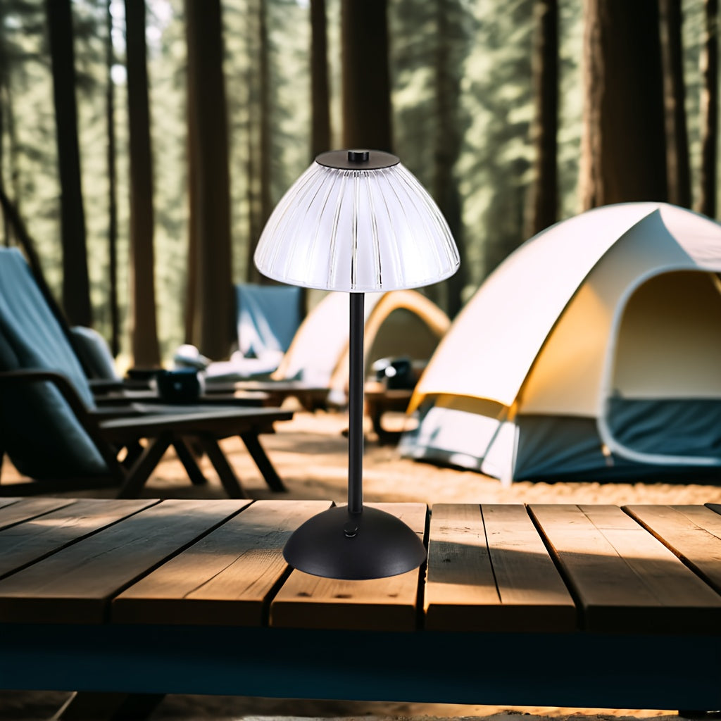 Golden Touch Table Lamp – USB Rechargeable, Touch-Activated Ambient Lighting