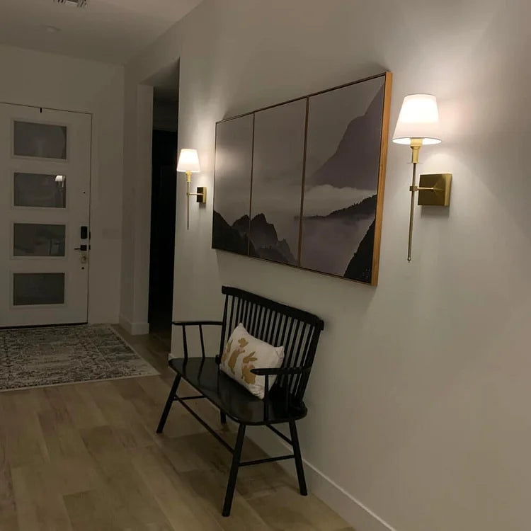 2-Pack Rechargeable Wireless Wall Lights