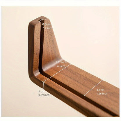 U-Shaped Acrylic & Wood Photo Frame — Sleek Modern Minimalist Display