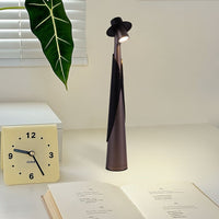 Modern Rechargeable LED Hat Lamp — Dual-Use Desk Light with Creative Touch Control