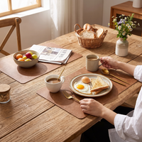 DuoMat Dual-Sided Faux Leather Placemats