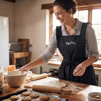 FloraBelle Princess-Style Waterproof Apron