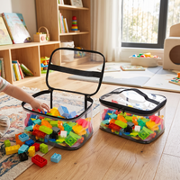 Clear Mesh Toy Storage Bag