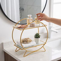 Double-Tier Cat-Ear Base Bathroom Organiser
