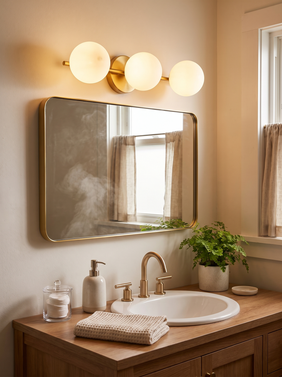 Nordic Glass Ball Wall Light as a quiet statement