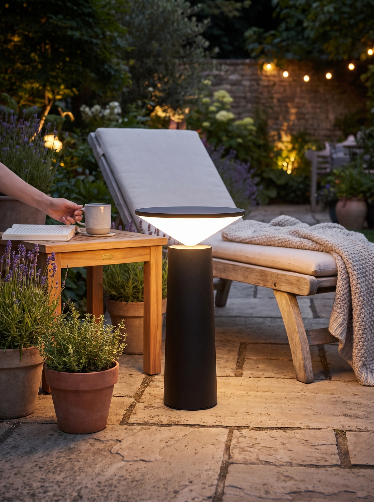 Aurora Libra Table Lamp in everyday use