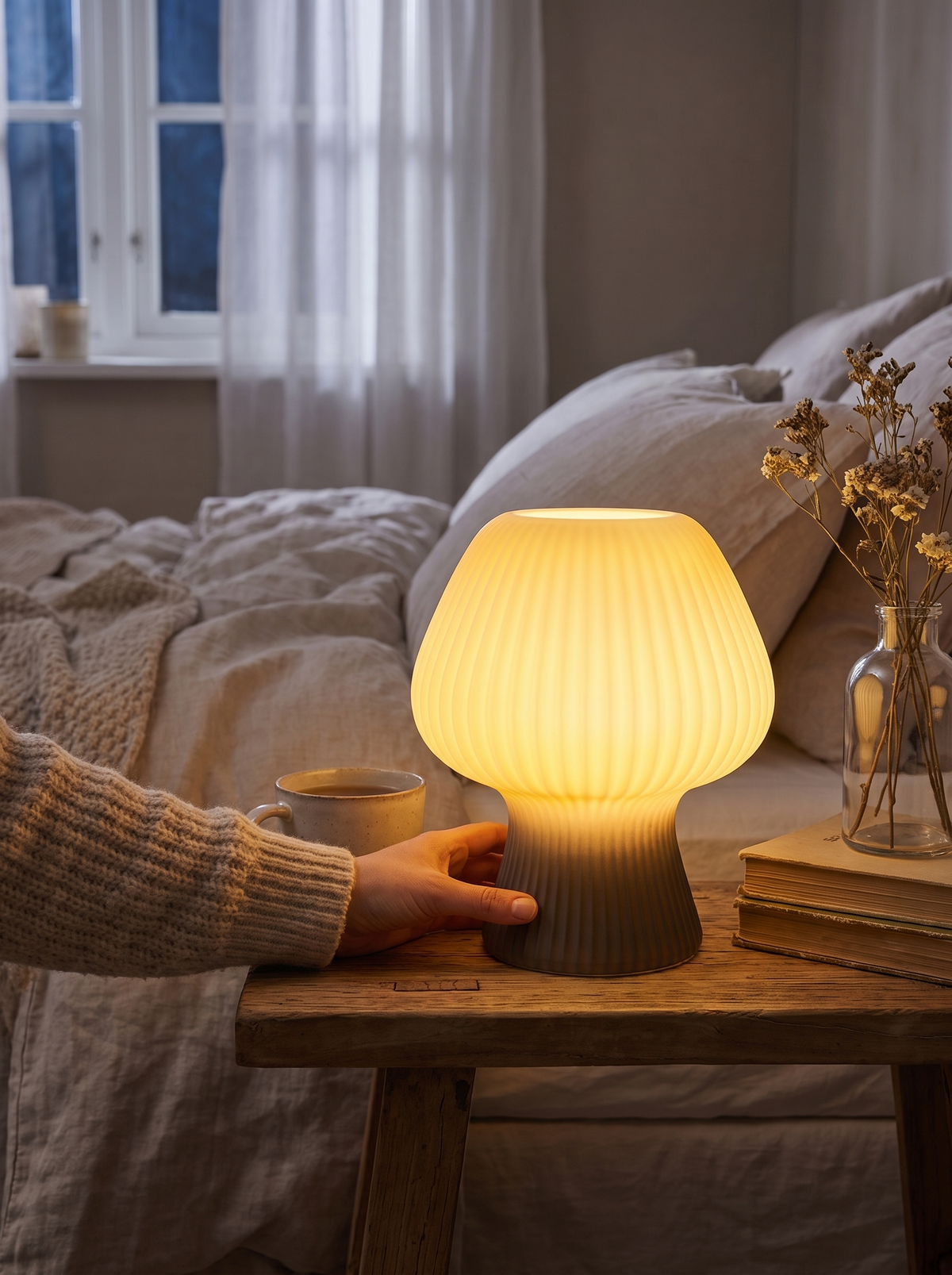 Vintage Bedside Table Lamp as a small classic