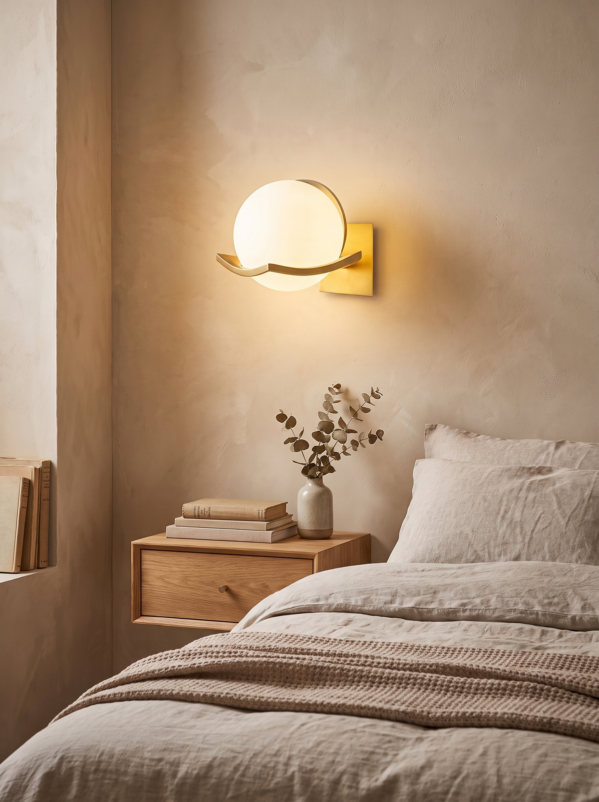 Makar Wall Light European glass globe