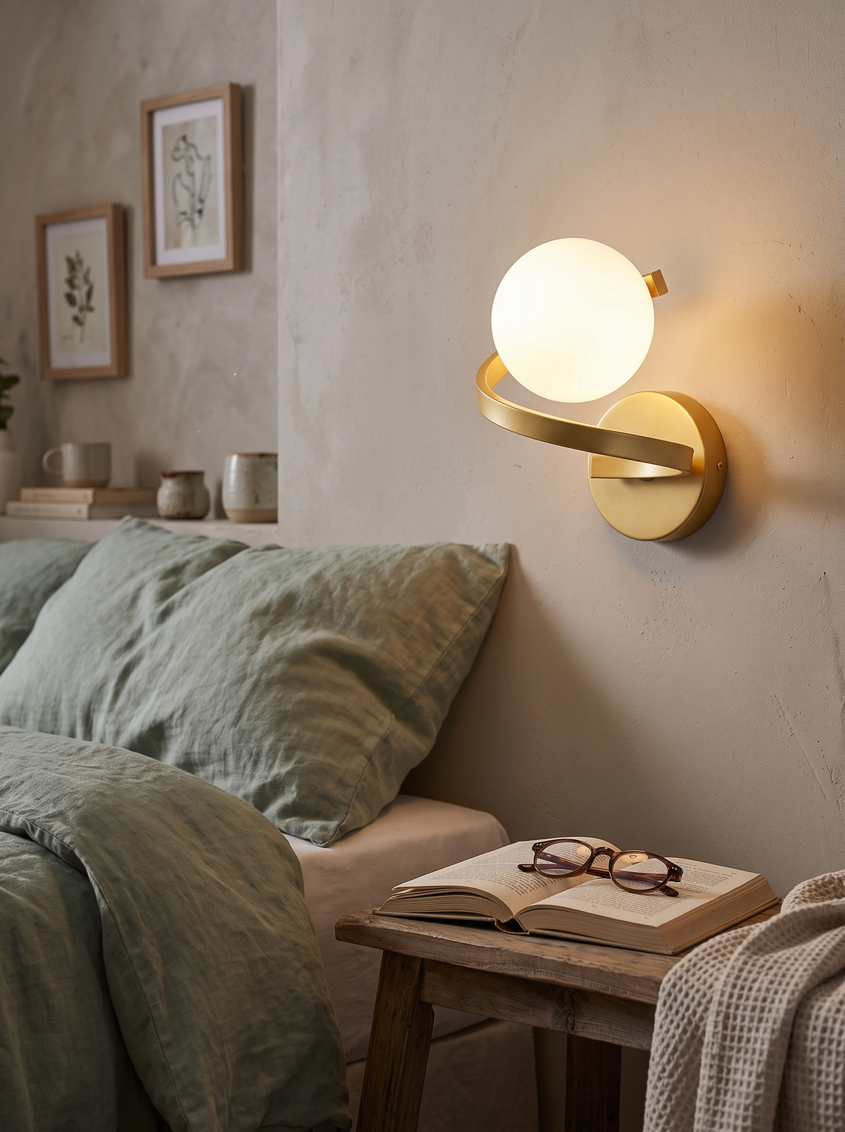 Astra Wall Light modern LED soft output