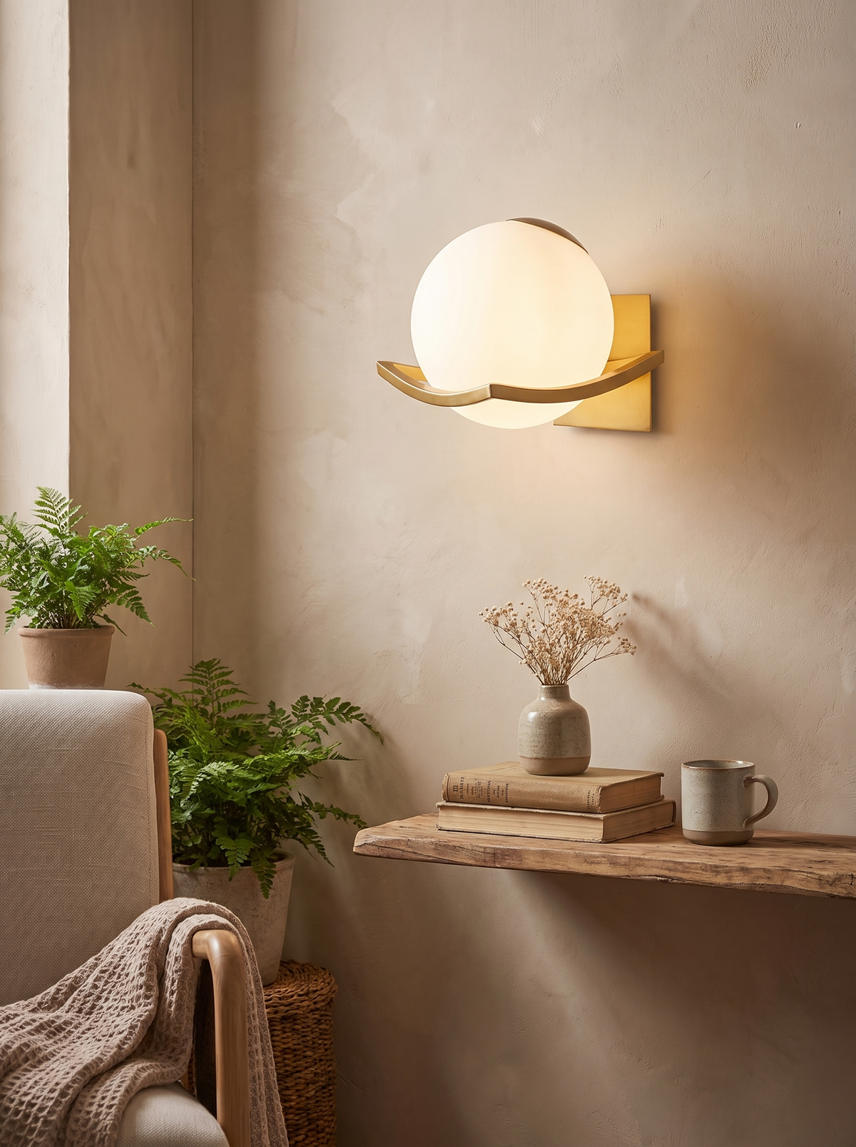 Makar Wall Light simple sconce proportion
