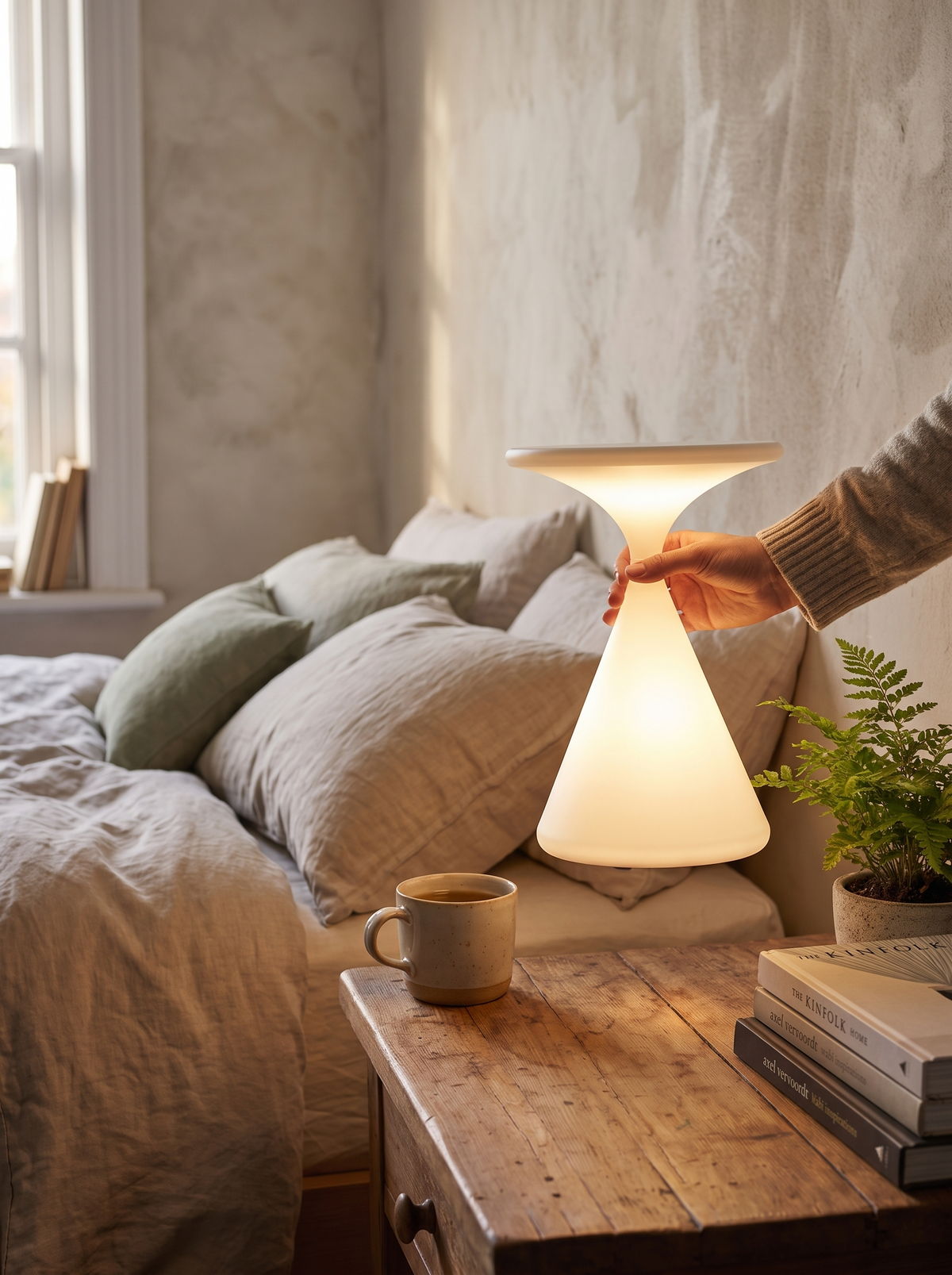Aurora Wireless Table Lamp carried cordless