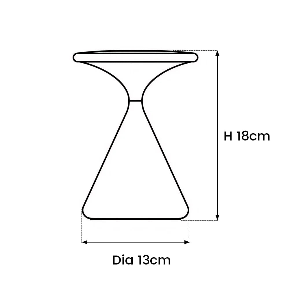 Aurora Wireless Table Lamp - Iconic Hourglass Design for Modern Living