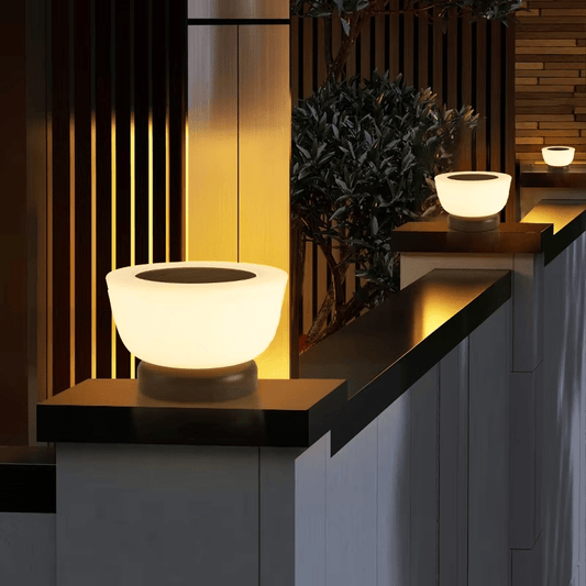 Solar Landing Light: Outdoor LED Pathway Lamp for Bright, Safe Night Walks